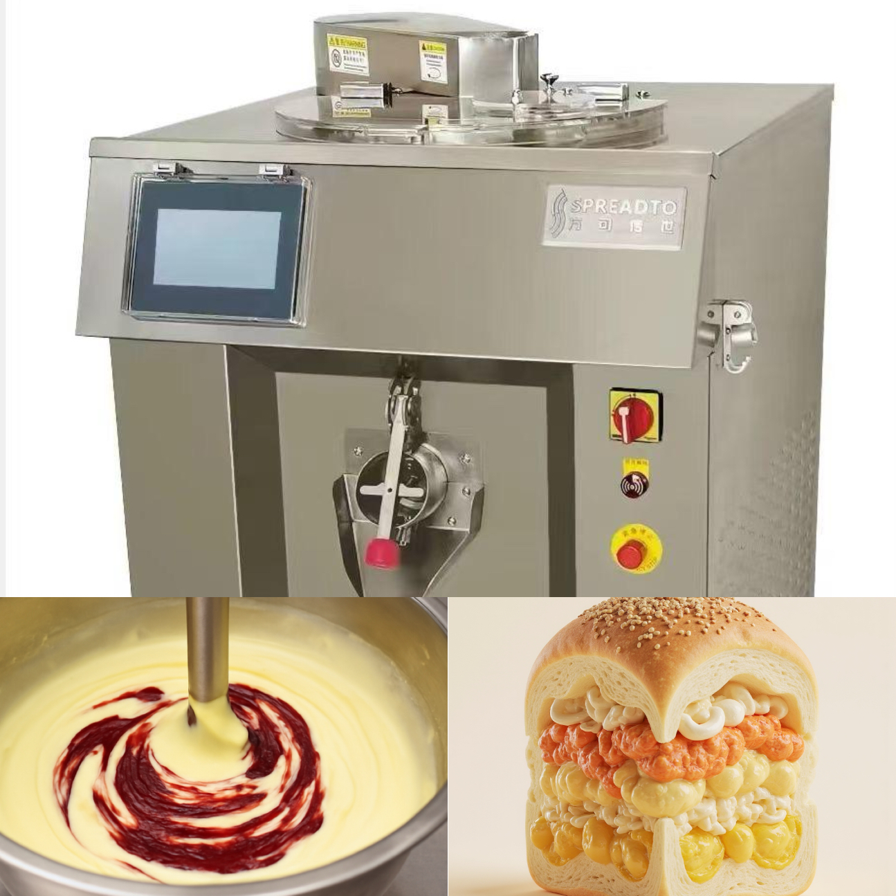 40L Cheese Cream Cooker for Jam Butter And Chocolate Sauce Mixing