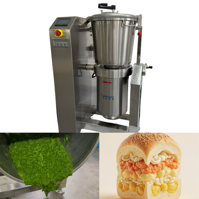 Commercial 60L Homogenizer for Pandan Leaves Smooth Blending