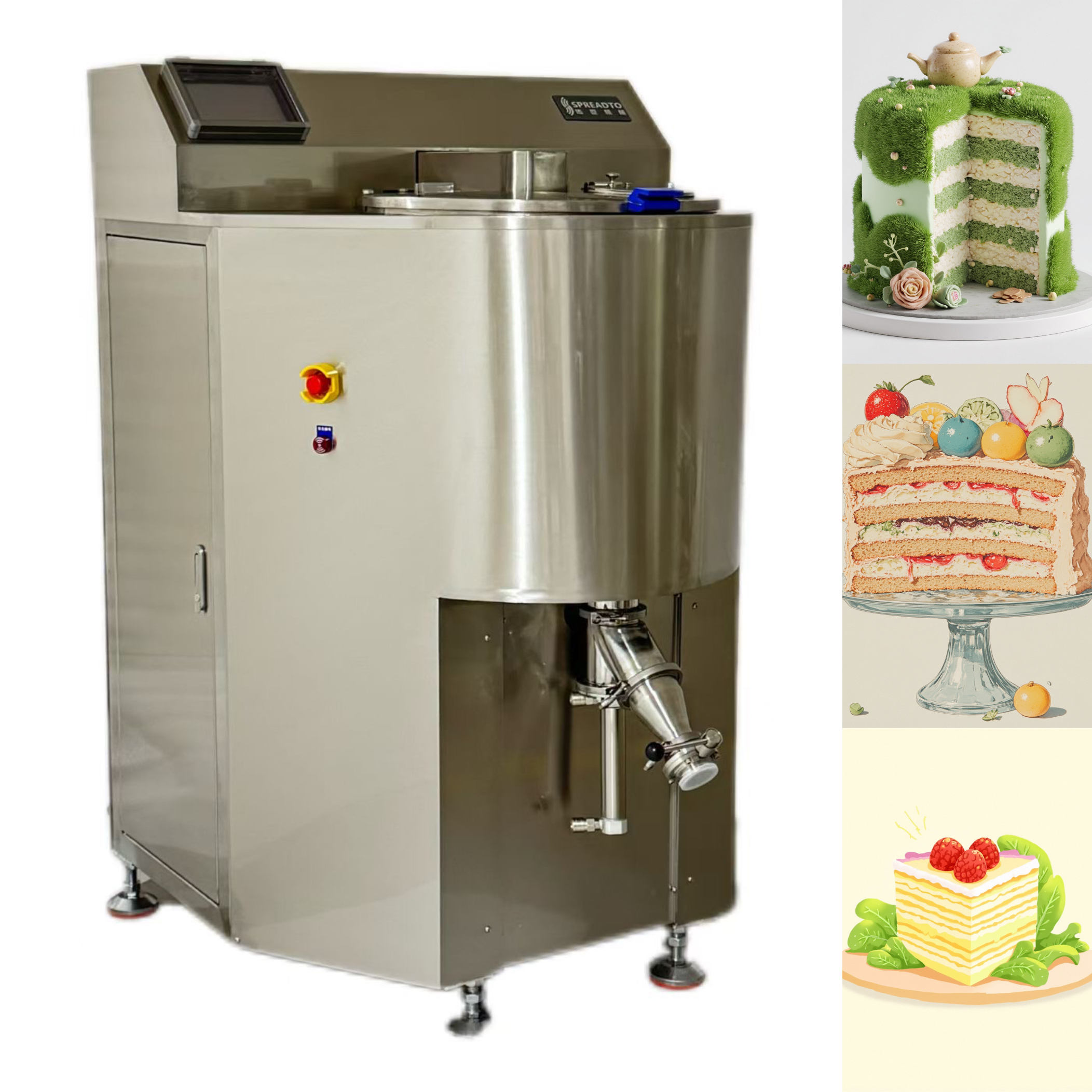 Cream Special Heating Homogenizer