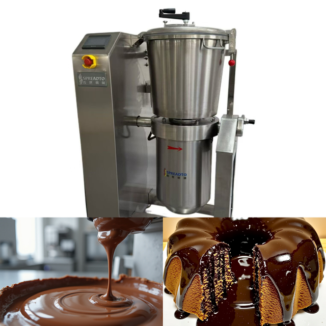 40L Chocolate Mousse Homogenizing Machine for Bakery Production