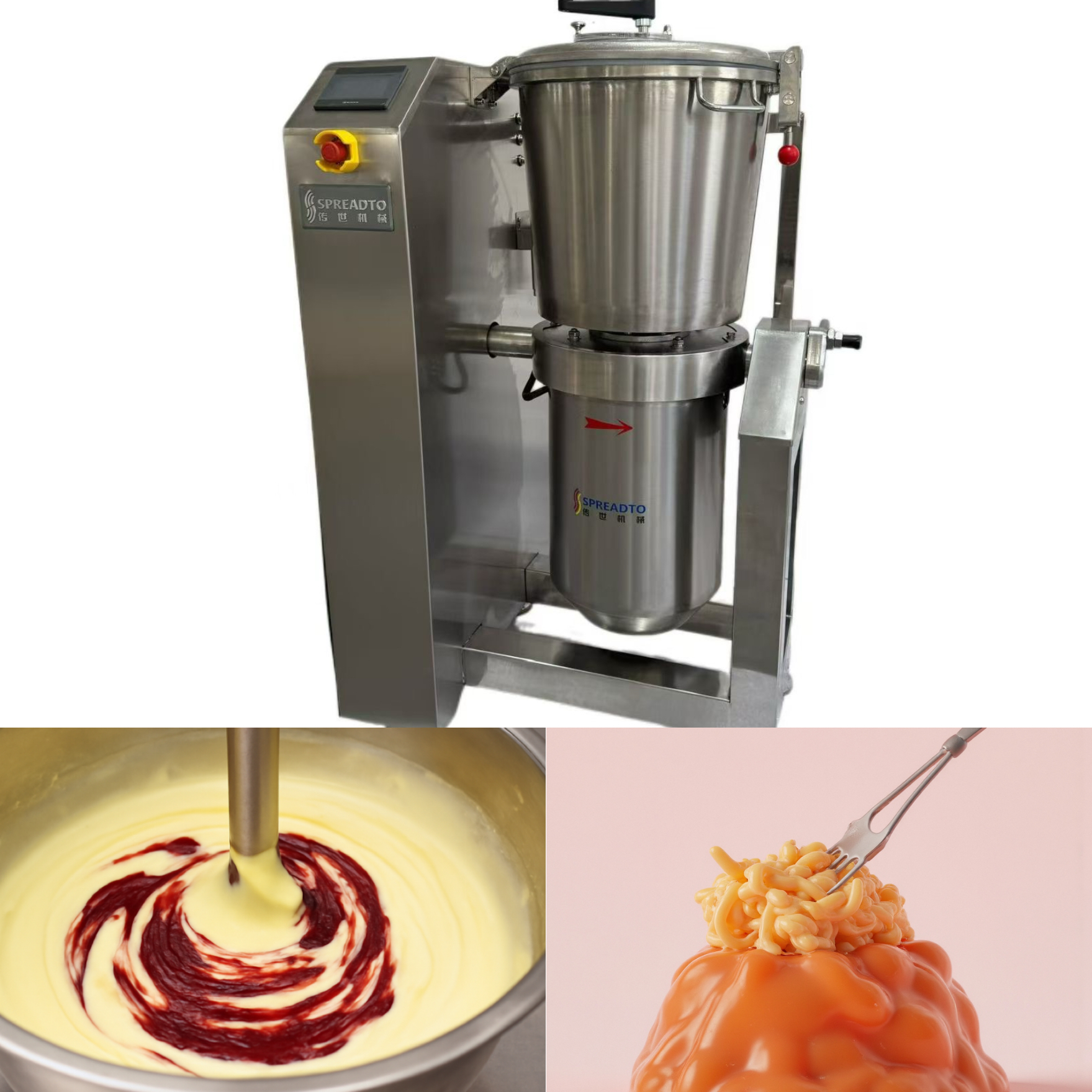 60L Factory-Use Homogenizer for Uniform Mixing of Jam And Nut Sauces
