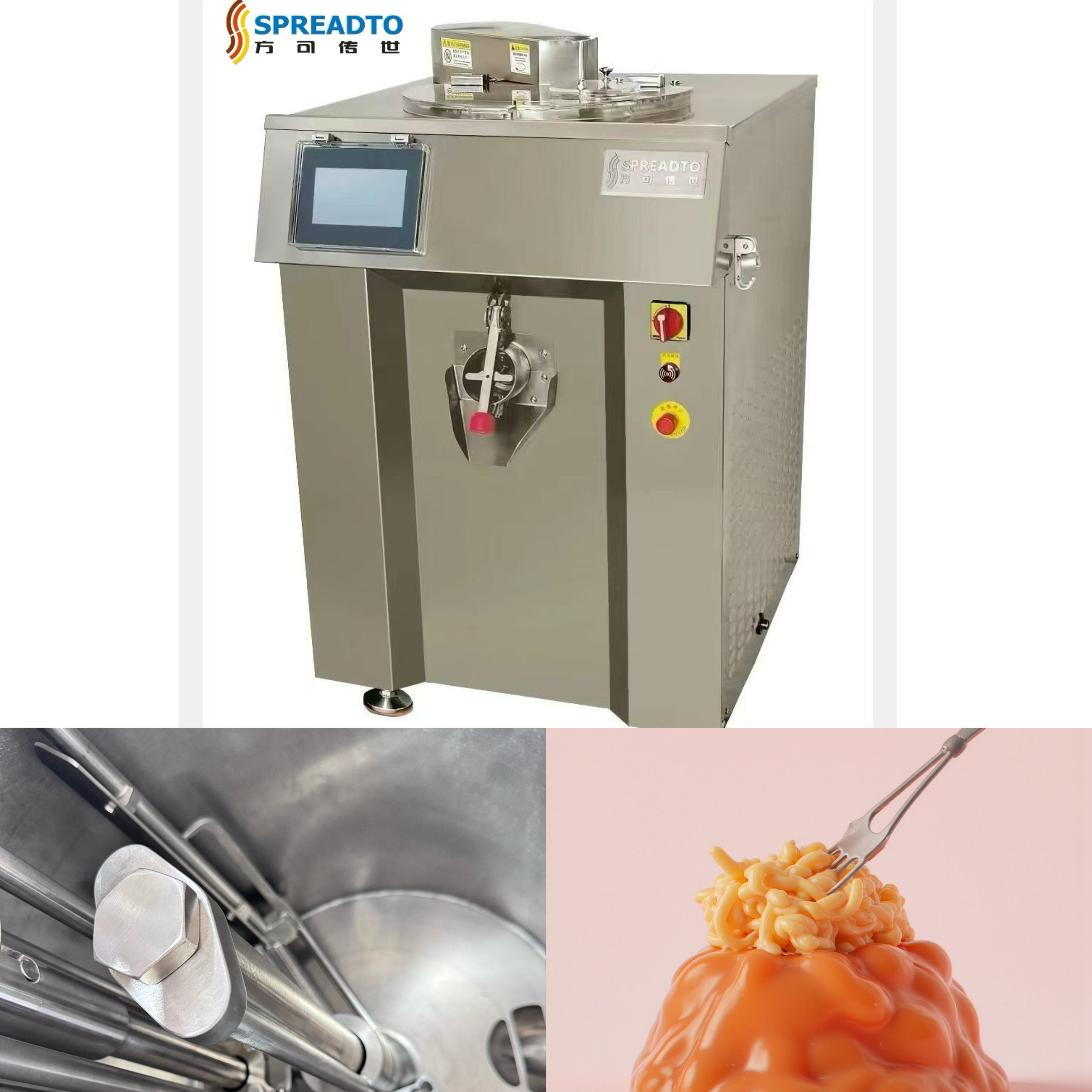 Industrial Food Grade Cream Mixing Machine for Bakery And Dessert Applications