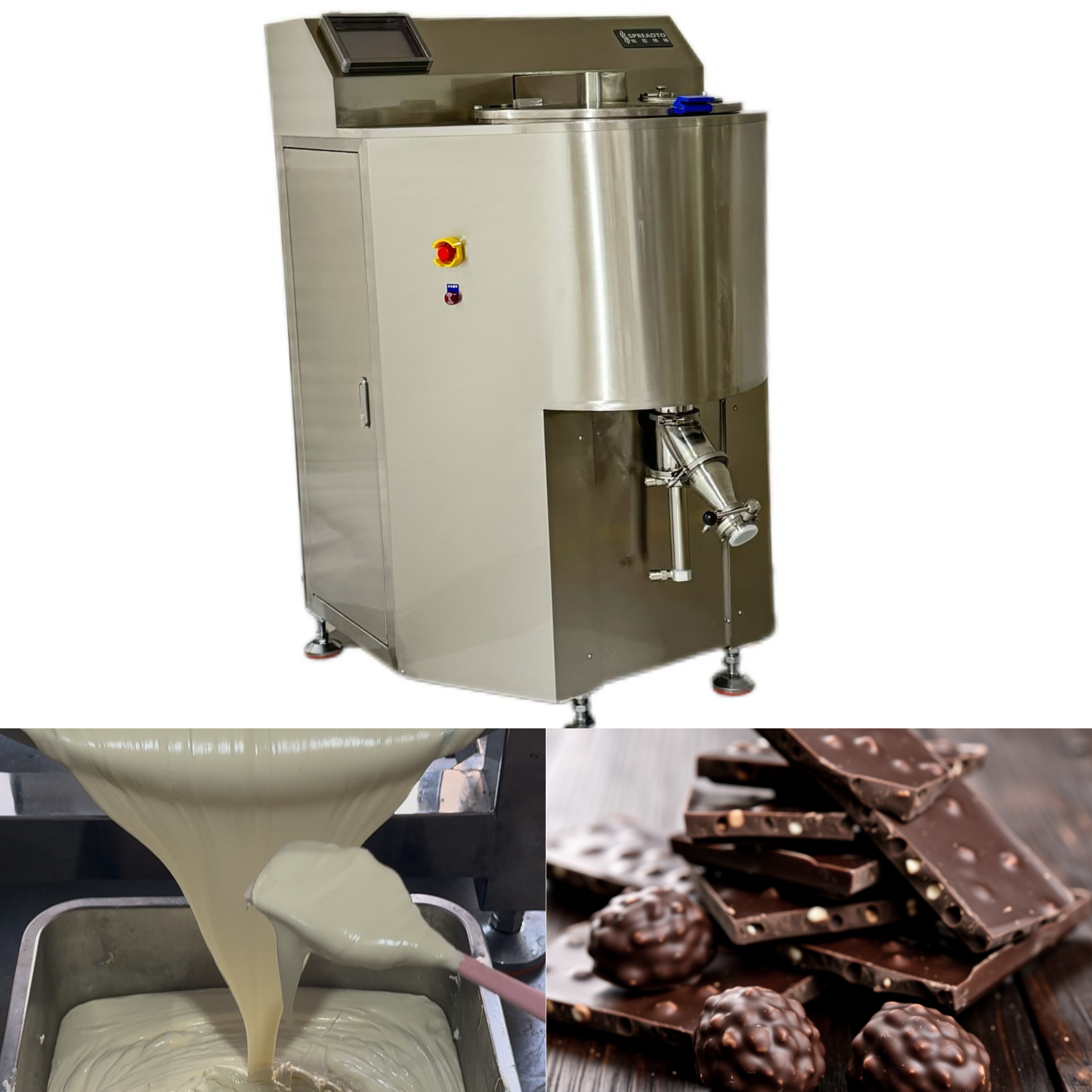 60L Multifunctional Machine with Homogenization And Cooling for Dessert Preparation