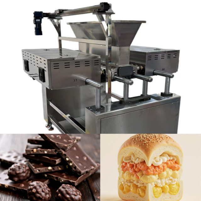 Puff Pastry Making Machine for Custard Cream Filling Production Line