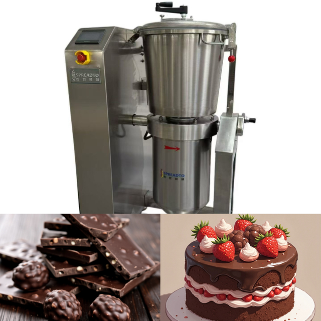 Chocolate Homogenizer for Bakery Manufacturers And Chocolate Dessert Production