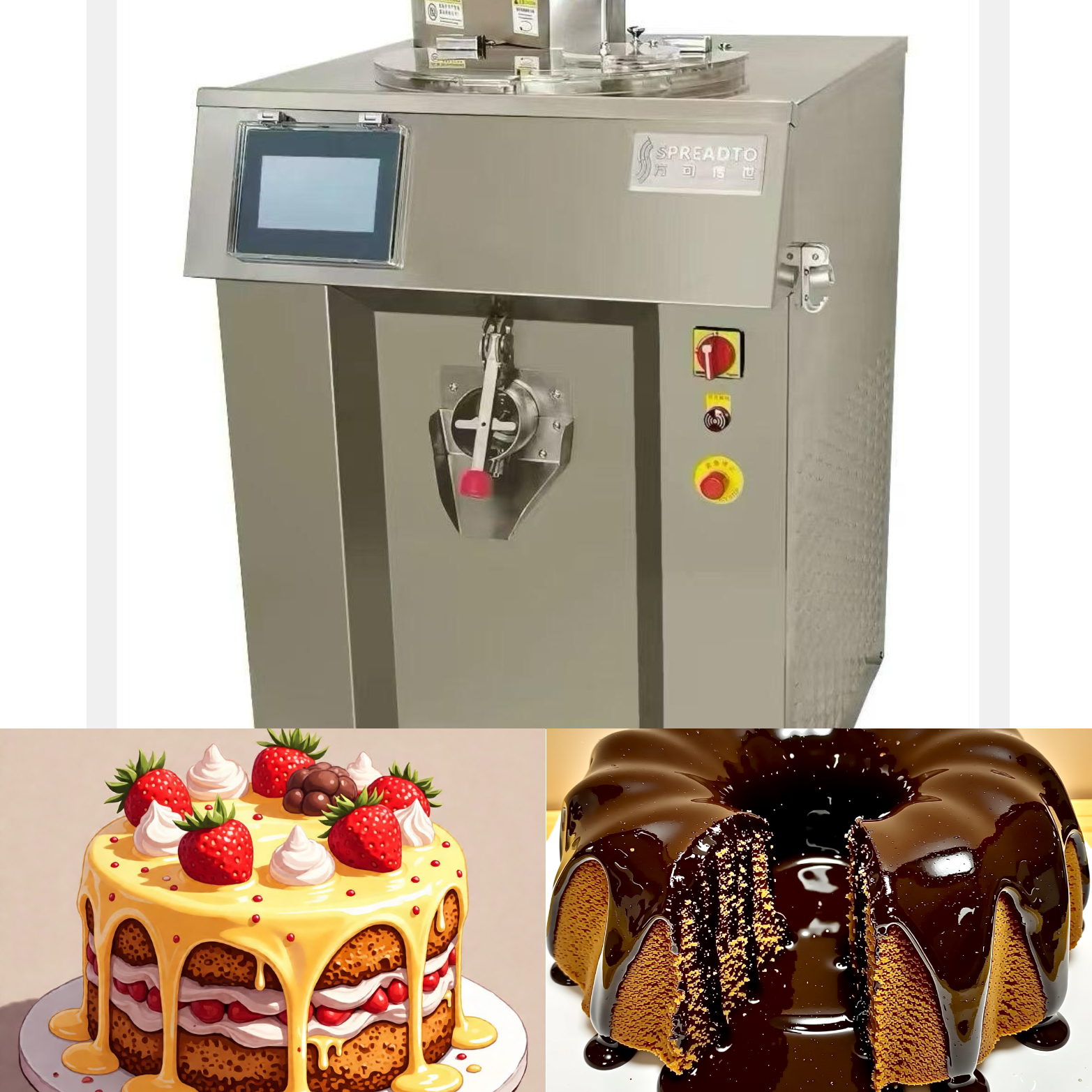 80L Large-Capacity Mousse Cream Mixer for Automatic Mixing & Sterilizing