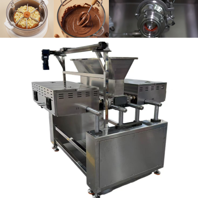 Professional Batter Depositor for Puff Skin Cake Filling Bakery Customized Equipment