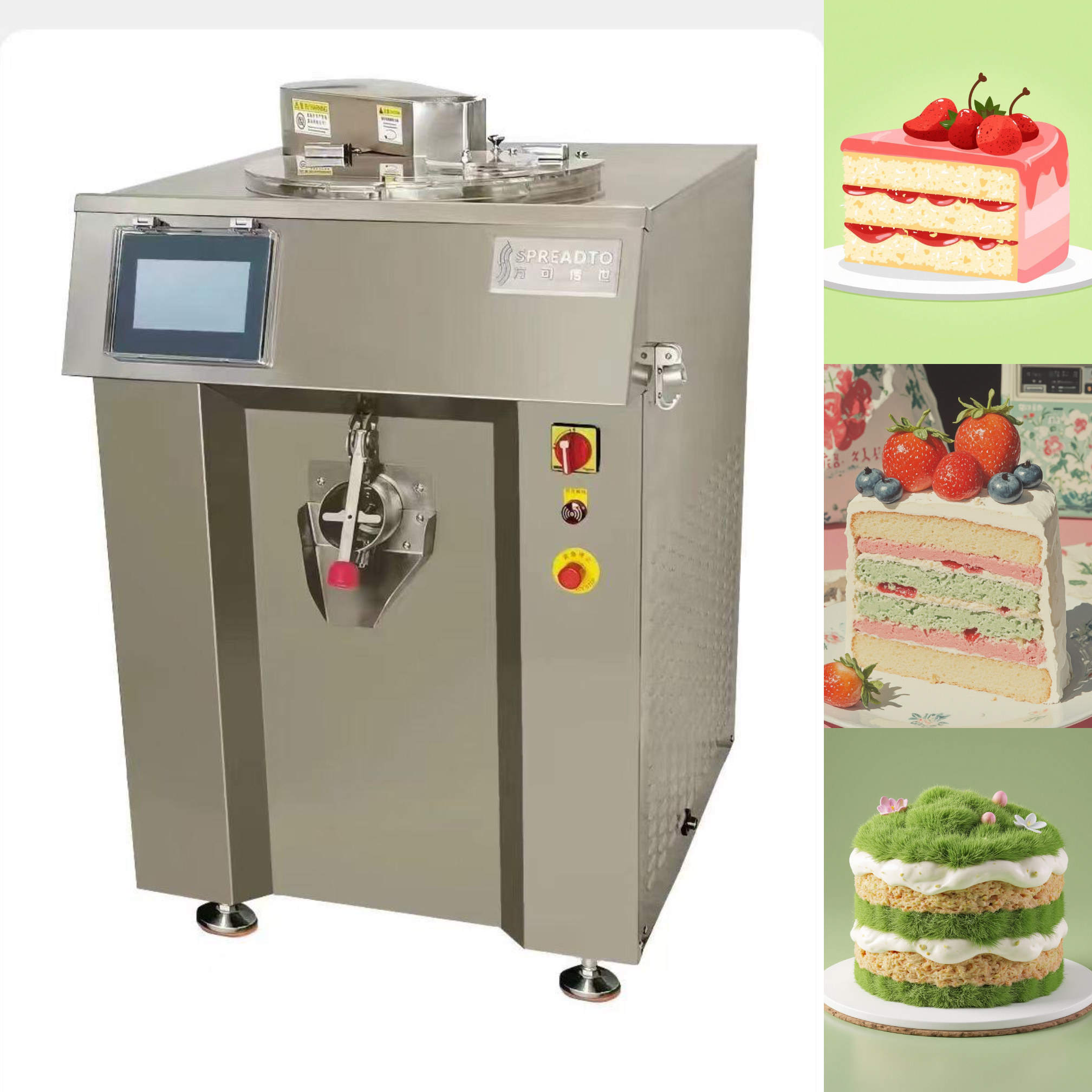 Custard Cake Mixer