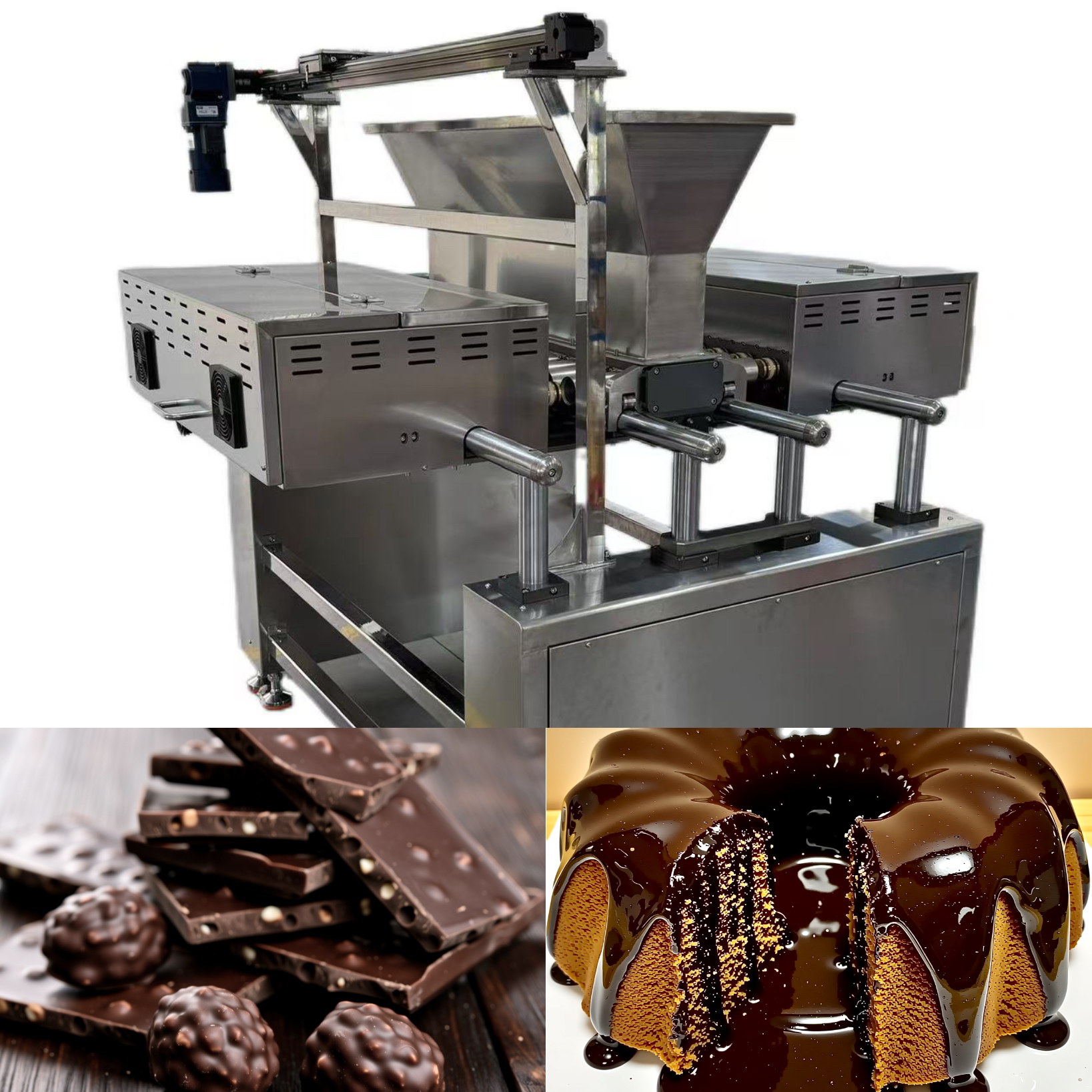 Food Processing Equipment for Puff Cream And Custard Filling System