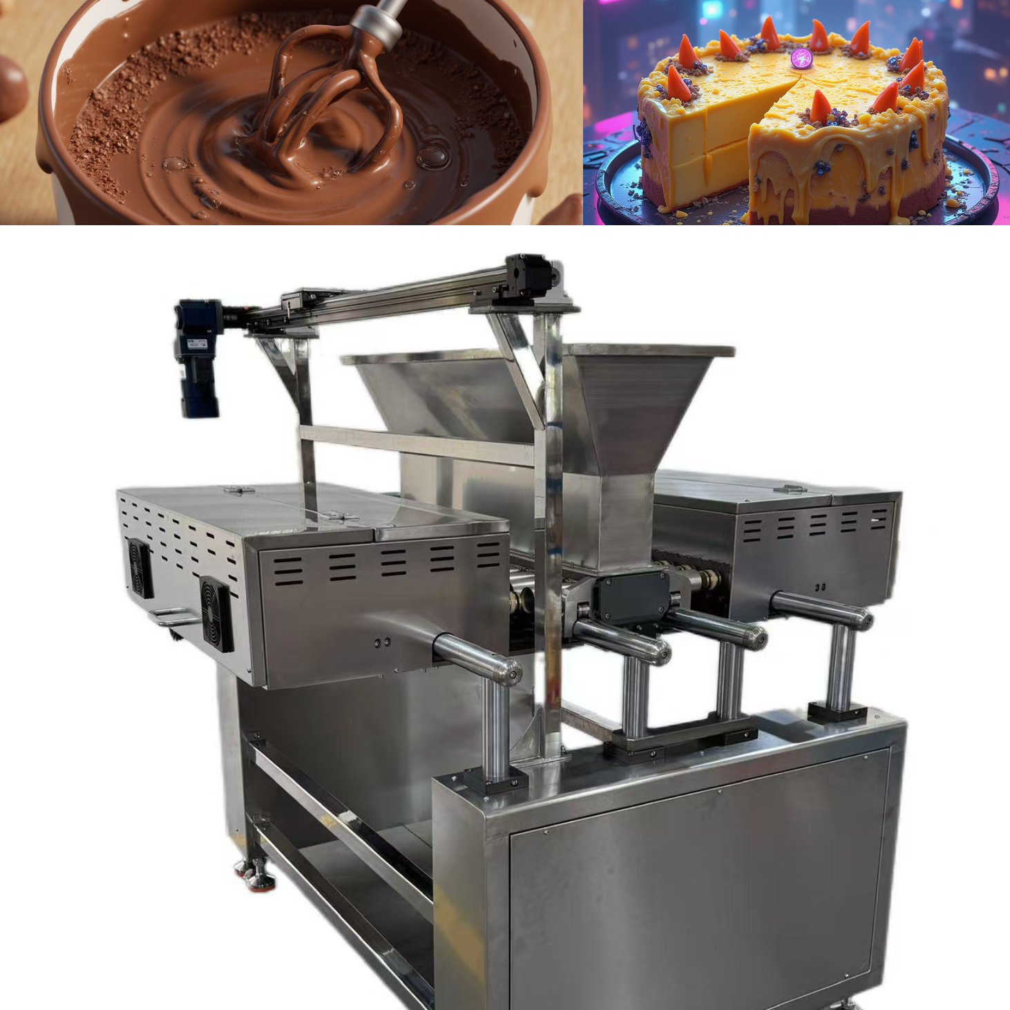 Automatic Puff Depositor for Puff Pastry with CE And ISO Certified Standards