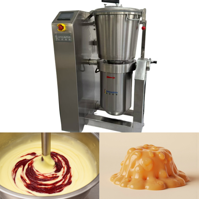 High Performance 60L Homogenizer for Smooth Peanut Butter And Jam Sauce