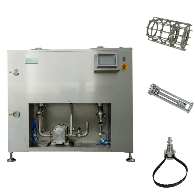 120 DoubleL High-Efficiency Mousse Cream Mixer with Heating And Pasteurization for Diary Mousse